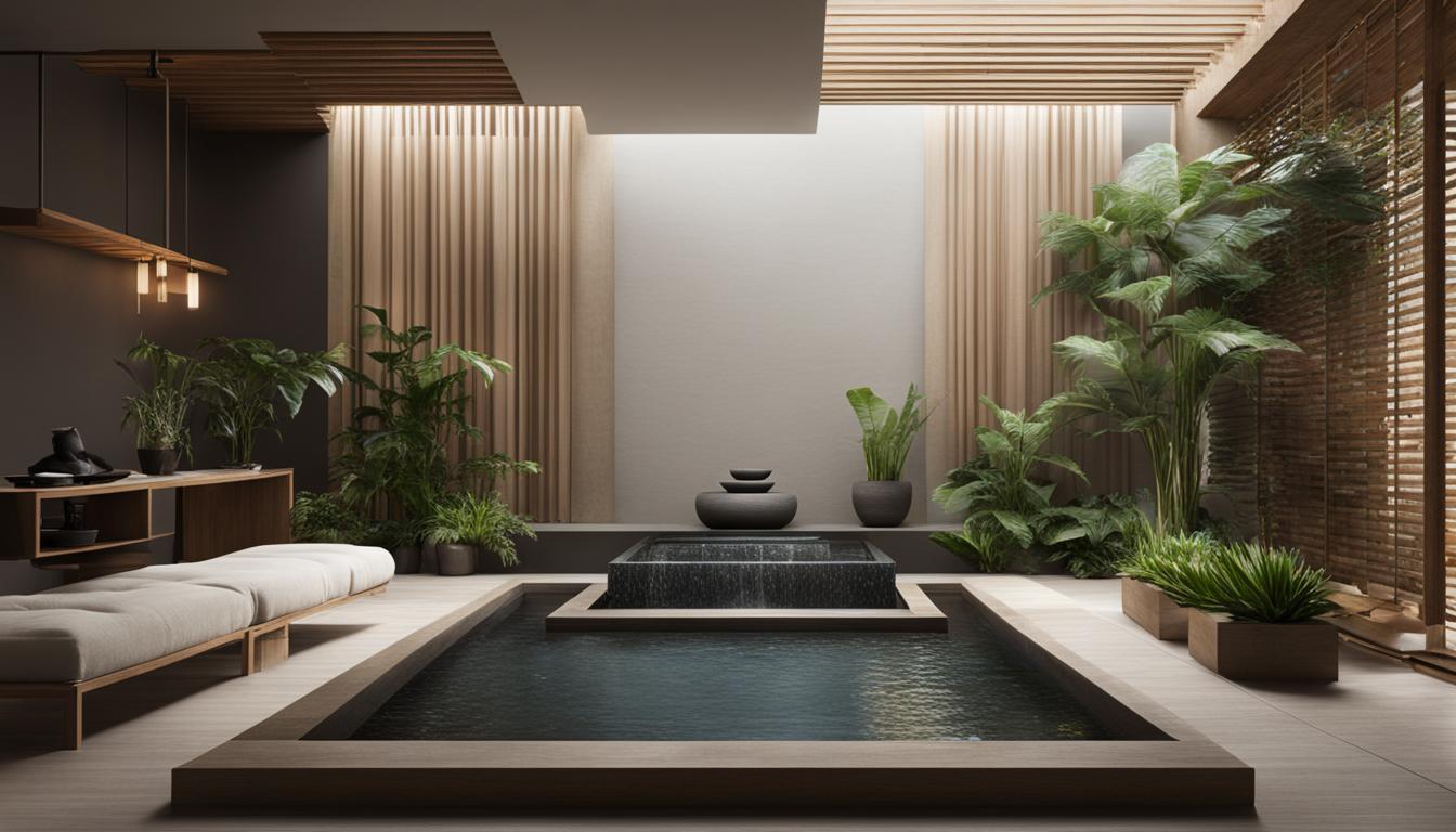 Serenity Indoor Water Fountains Living Room Zen-inspired Modern