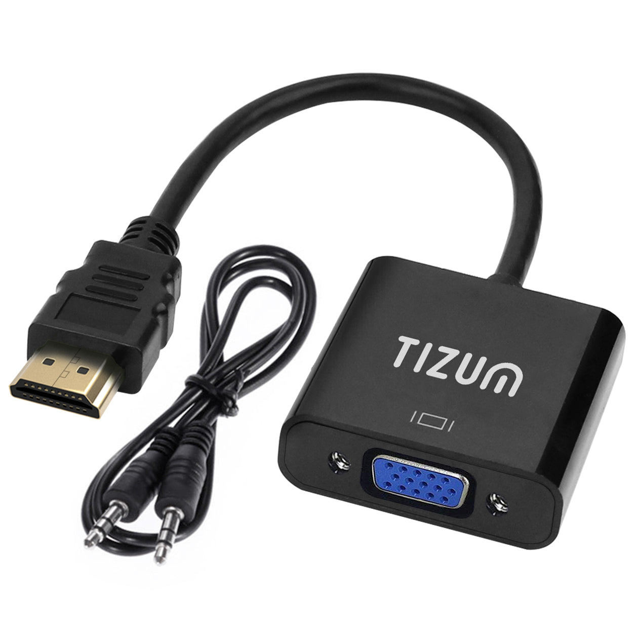 Tizum HDMI To VGA/AV Converter For Projector