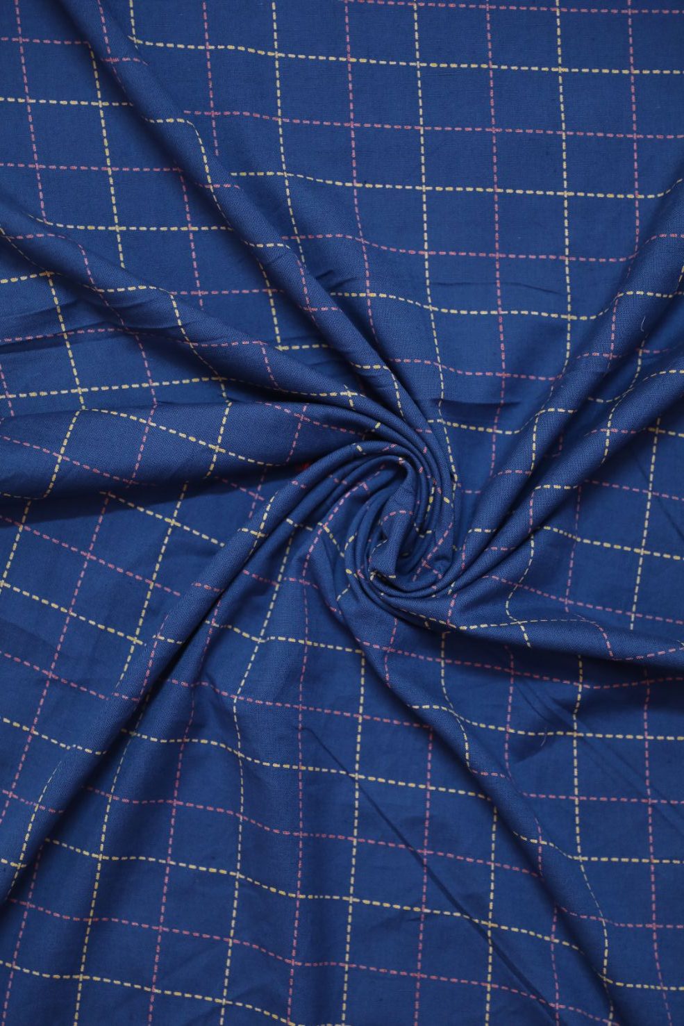 Blue Patterned Cotton Fabric – Fabrics Online 101