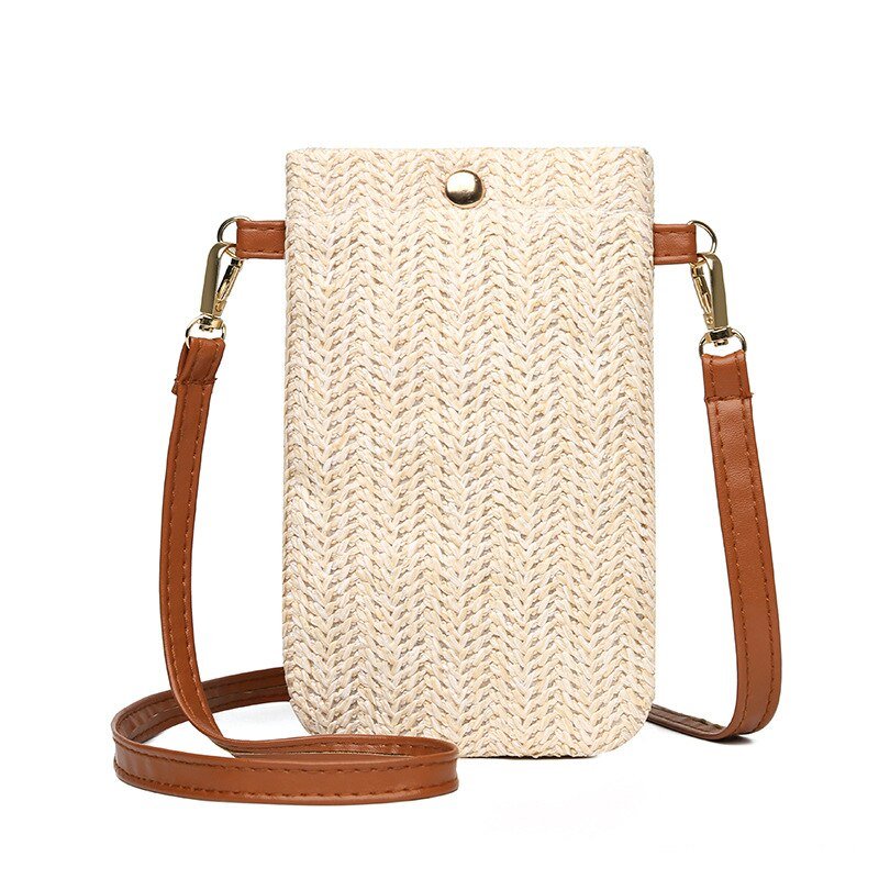 Fashion Women Straw Ladies Crossbody Messenger Bag Summer Bohemia Beach ...