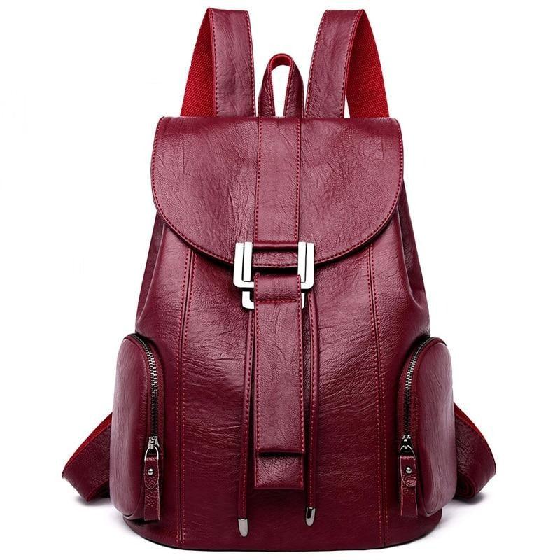 Mochila Leather Backpack - Julie bags