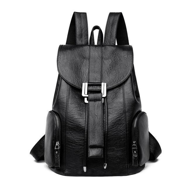 Mochila Leather Backpack - Julie bags