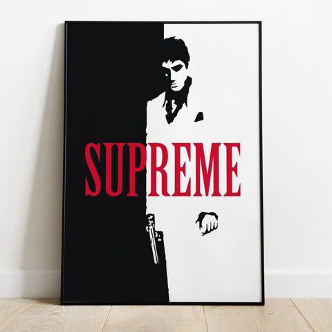 Supreme Kaws Poster – PVRP Music Shop