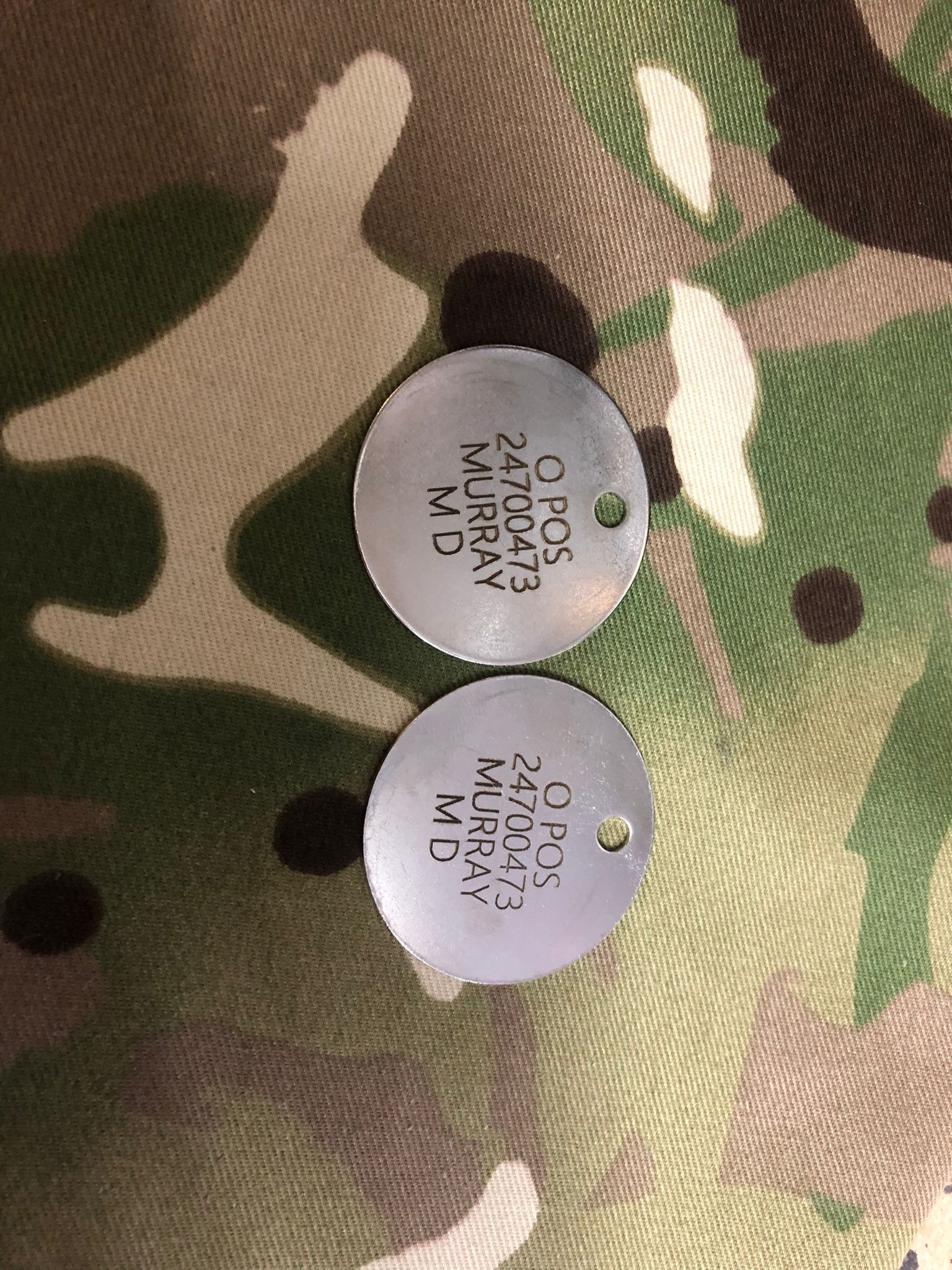 do british army have dog tags
