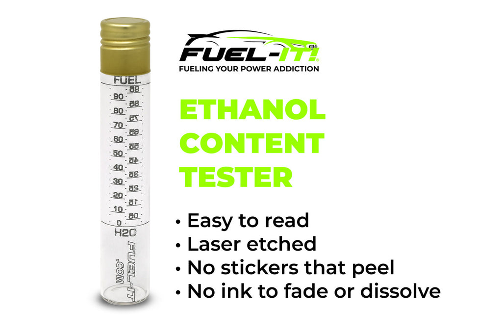 Glass E85 Ethanol Content Tester Vial