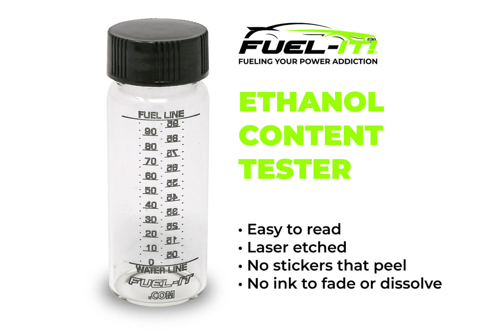 Glass Ethanol Content Tester Vial E85 Gasoline Fuel it