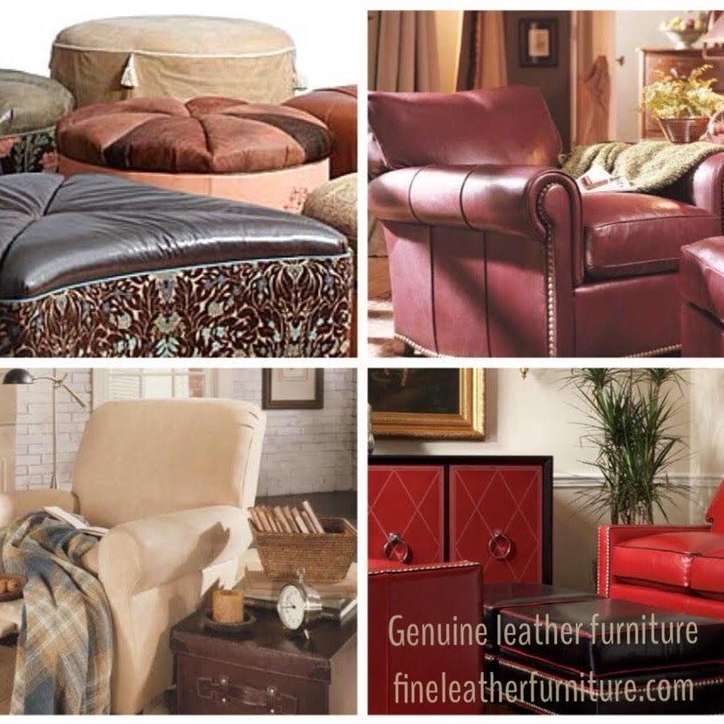 Genuine Leather Furniture Products