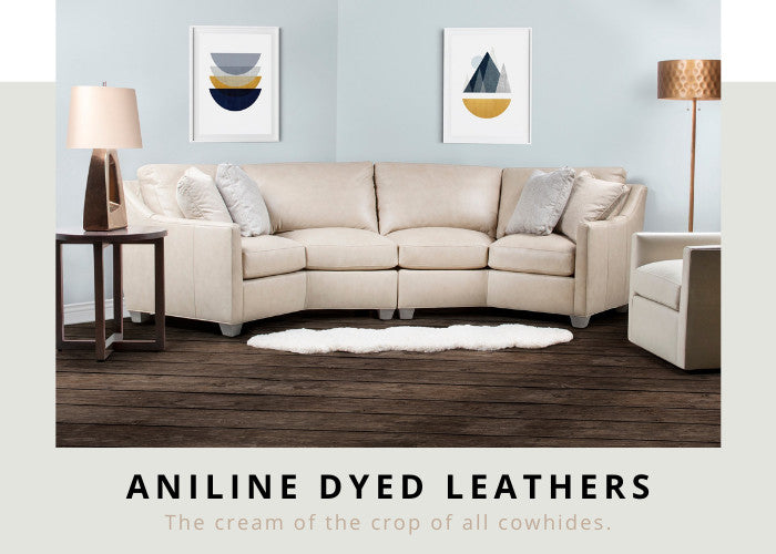 Aniline Dyed Leathers