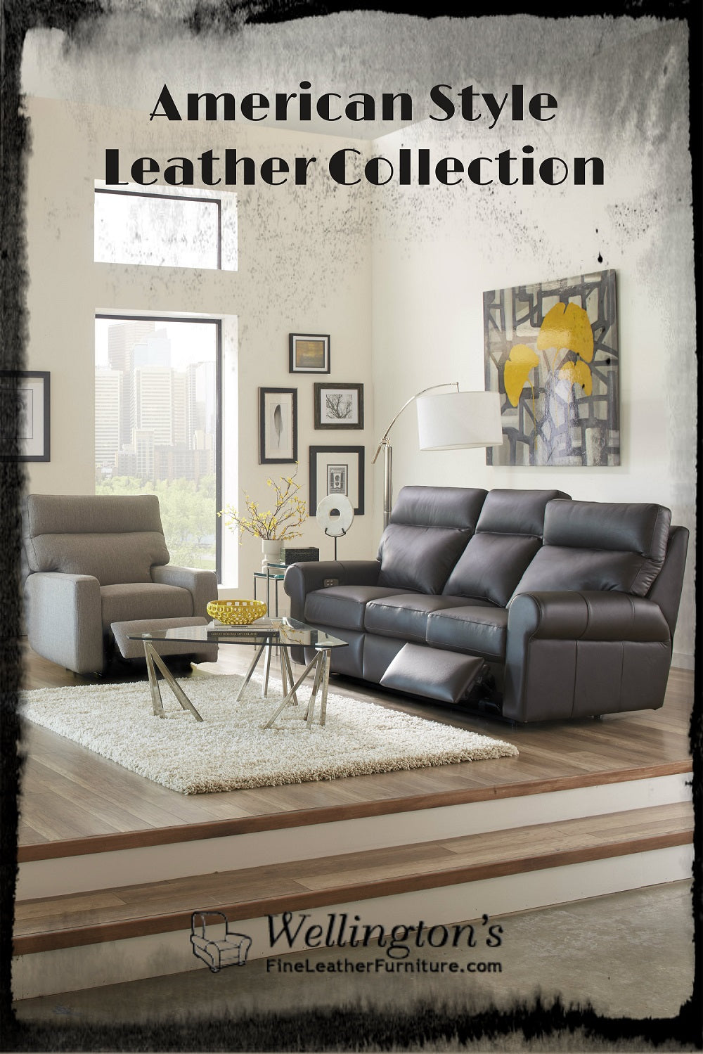 American Style Leather Furniture Collection By Wellington's Fine Leather Furniture