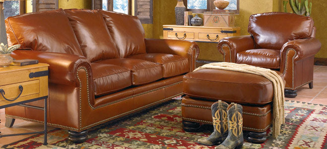 Leather Sofas and Loveseats