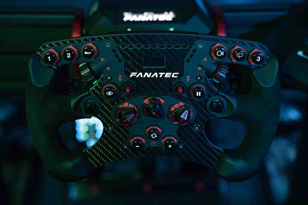 Fanatec Clubsport Formula V2 Wheel with Podium DD2 Wheelbase