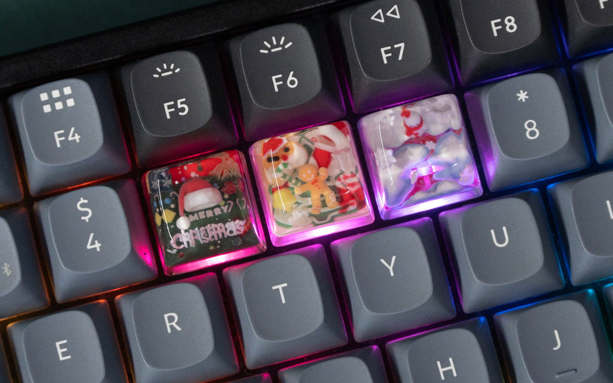 Christmas Resin Artisan Keycap