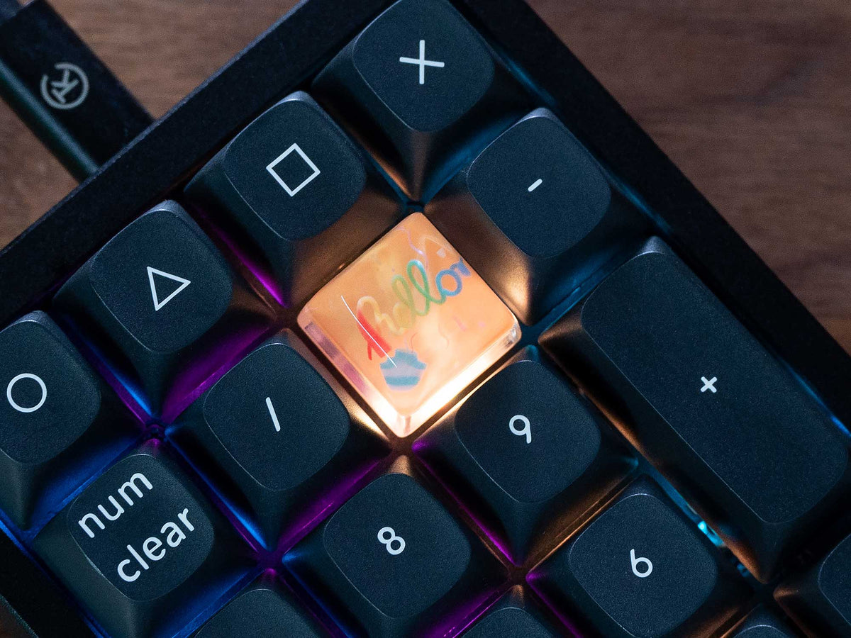 Hello Resin Artisan Keycap