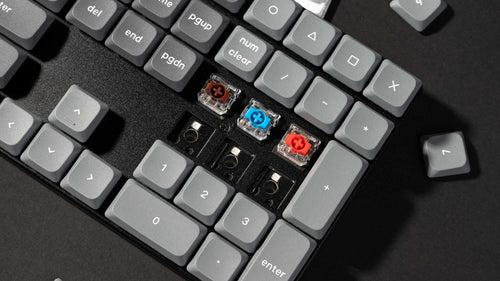 Hot-swappable feature of Keychron K5 Max Wireless Custom Mechanical Keyboard