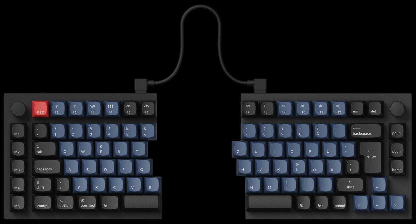 Keychron Q10 75% Alice ANSI Layout Custom Mechanical Keyboard