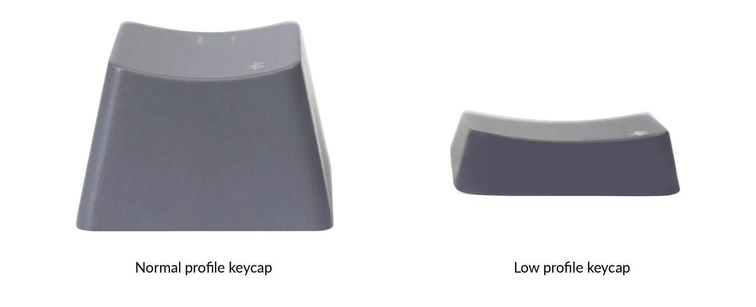 normal_profile_keycap_vs_low_profile_keycap_1500x__PID:882feda4-1671-408f-bcdd-7dd8f6e7b0cc