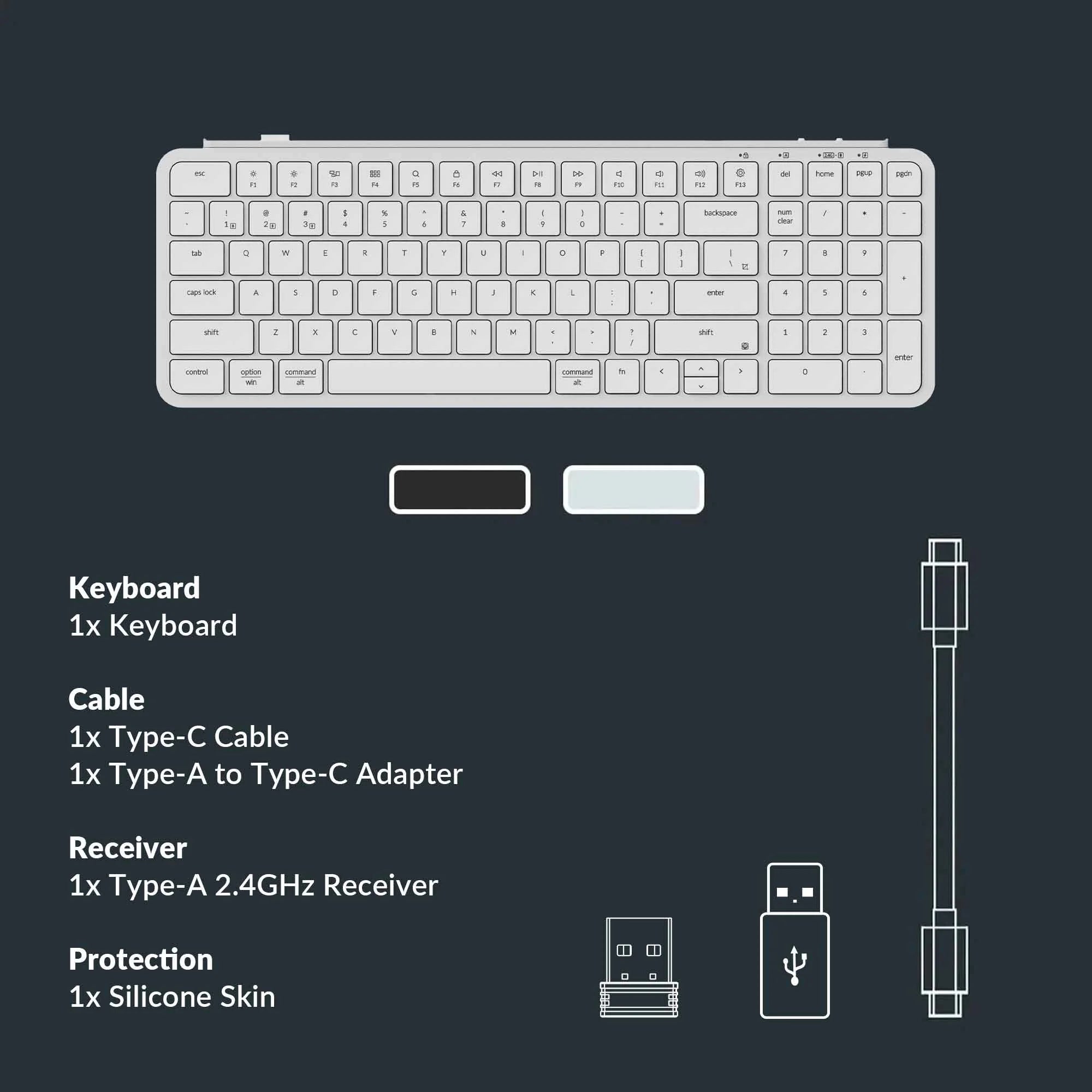 Package list of Keychron B2 Pro Package-list-B2-Pro