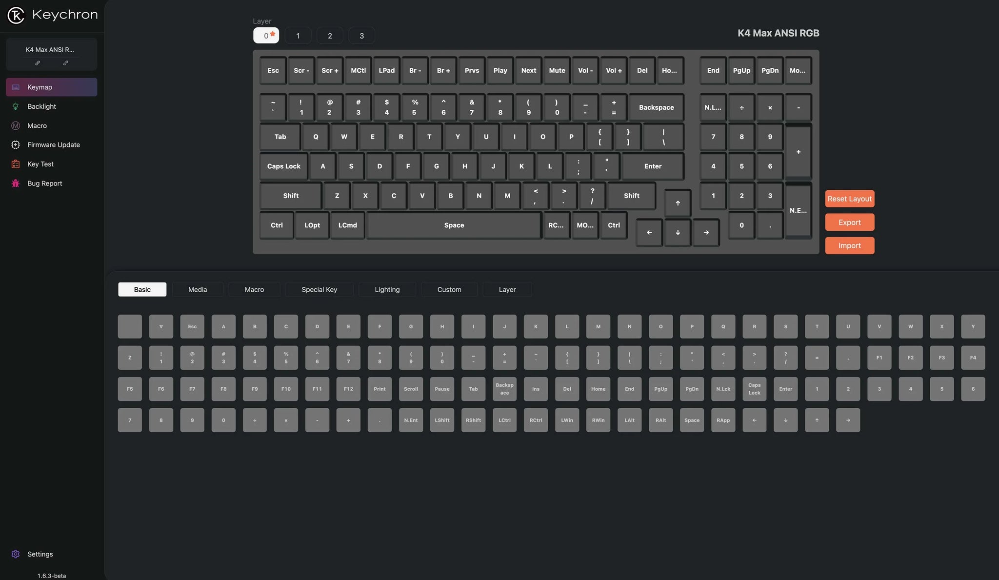 Keychron K4 Max Launcher