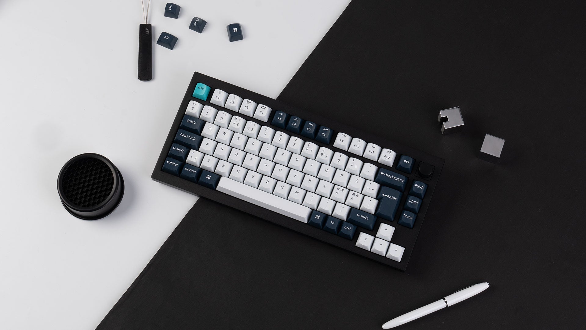 Keychron Q1 Max QMK Custom Mechanical Keyboard ISO