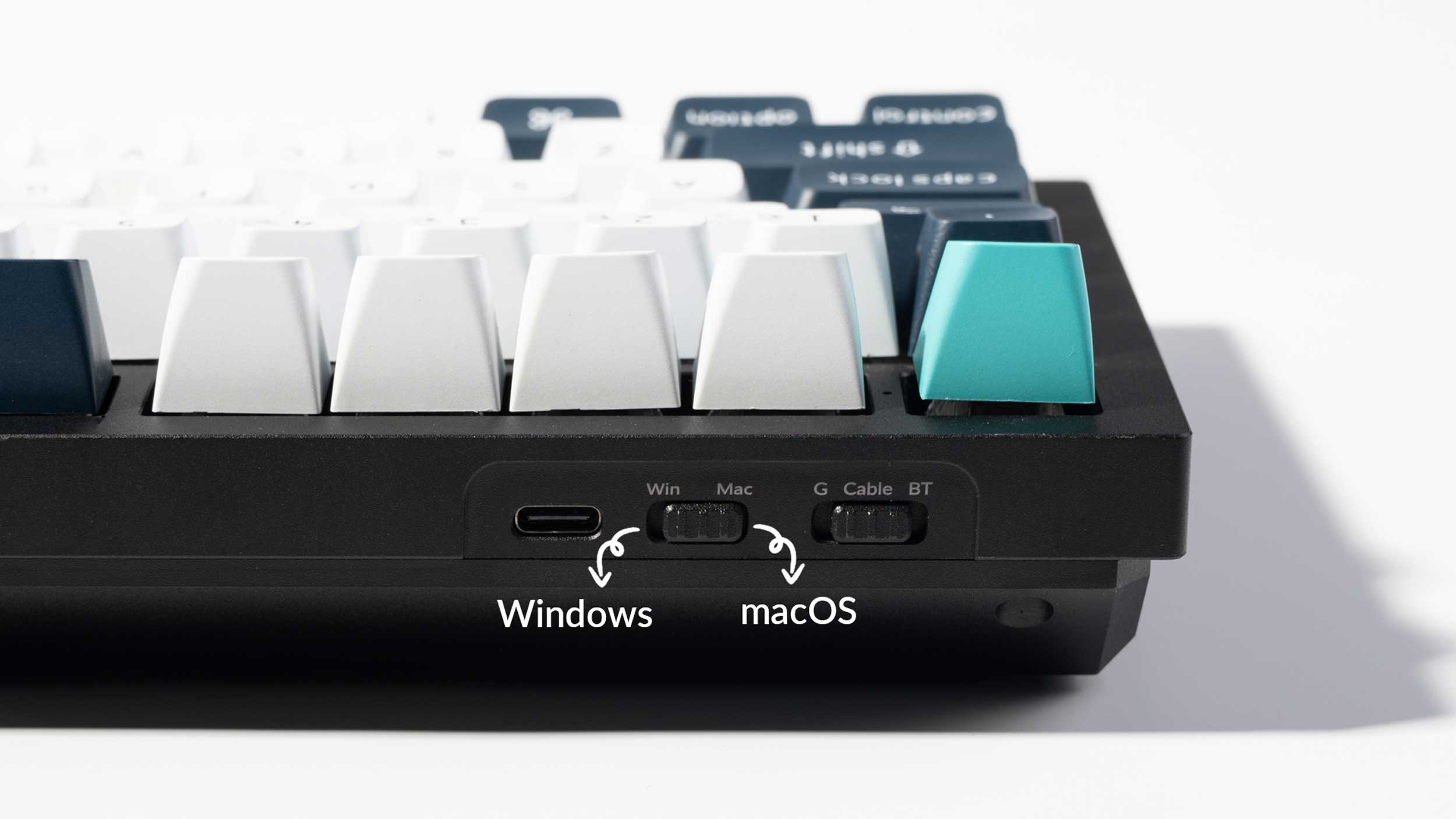 Switch layouts between macOS & Windows of Keychron Q3 Max QMK/VIA Wireless Custom Mechanical Keyboard