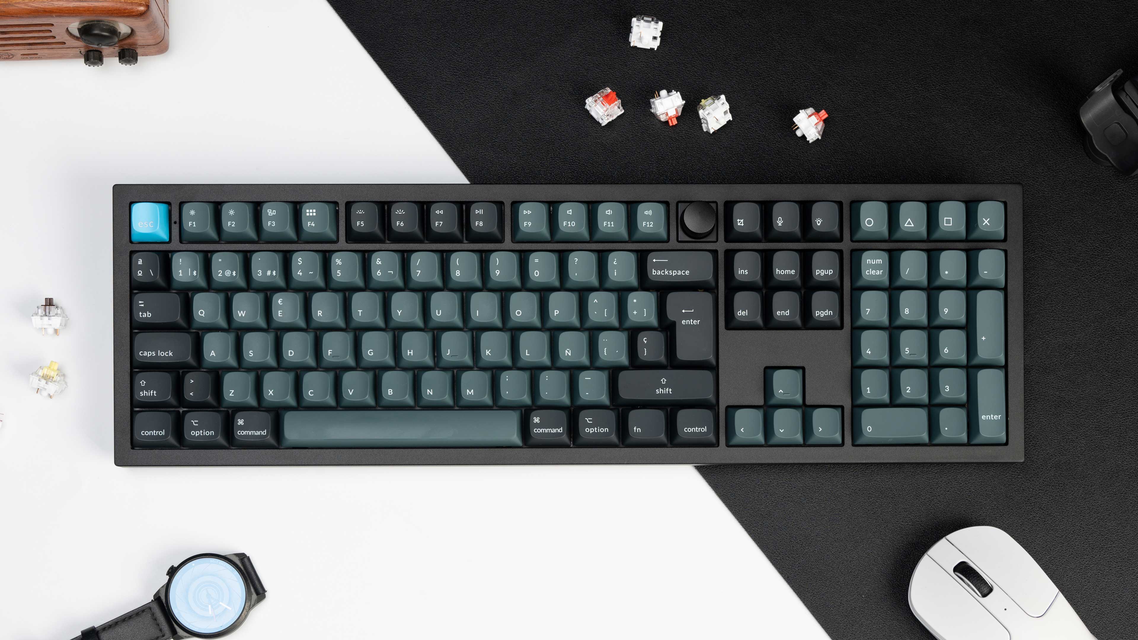 Keychron Q6 Pro QMK/VIA Wireless Custom Mechanical Keyboard ISO Layout Collection