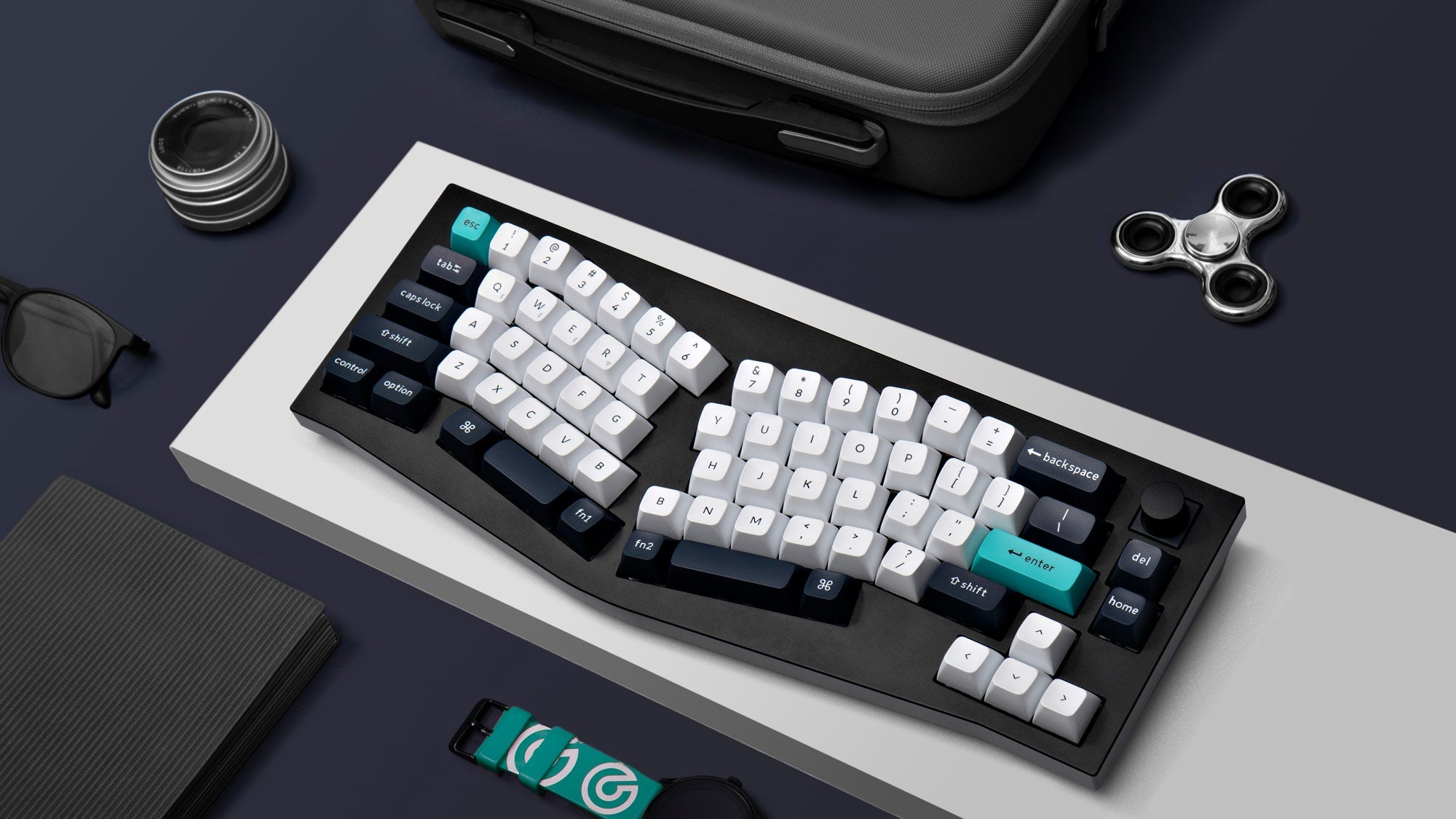 Keychron Q8 Max (Alice Layout) QMK/VIA Wireless Custom Mechanical Keyboard