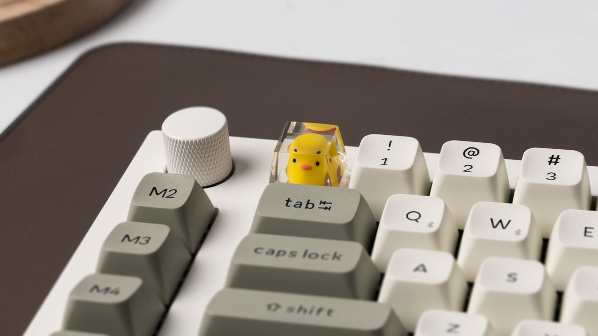 Yellow Duck Resin Artisan Keycap