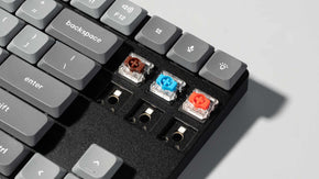 Hot-swappable feature of Keychron K1 Max QMK/VIA Wireless Custom Mechanical Keyboard