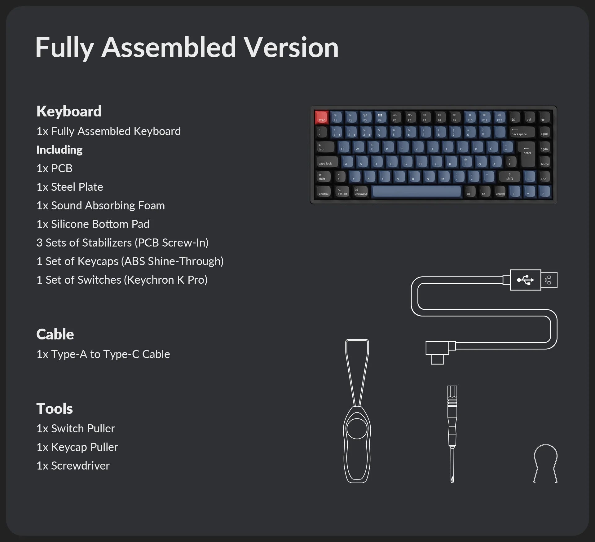 Keychron K8 Pro Custom Mechanical Keyboard