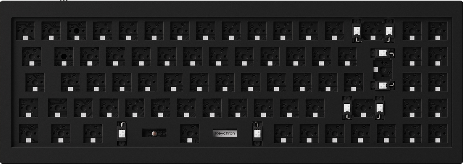 Barebone ANSI Layout Keychron Q8 65% Alice Layout Custom Mechanical Keyboard