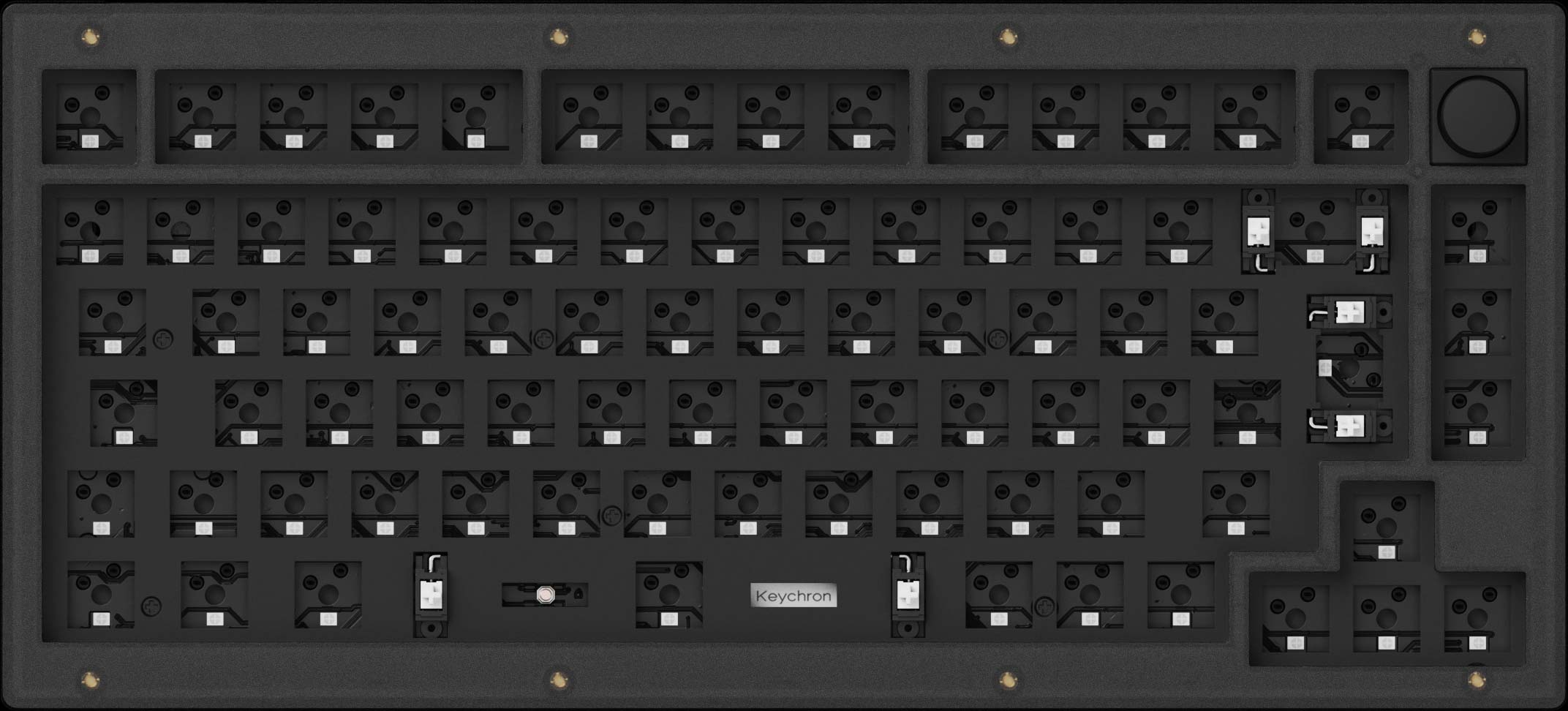 Barebone ANSI Layout Keychron V1 Custom Mechanical Keyboard