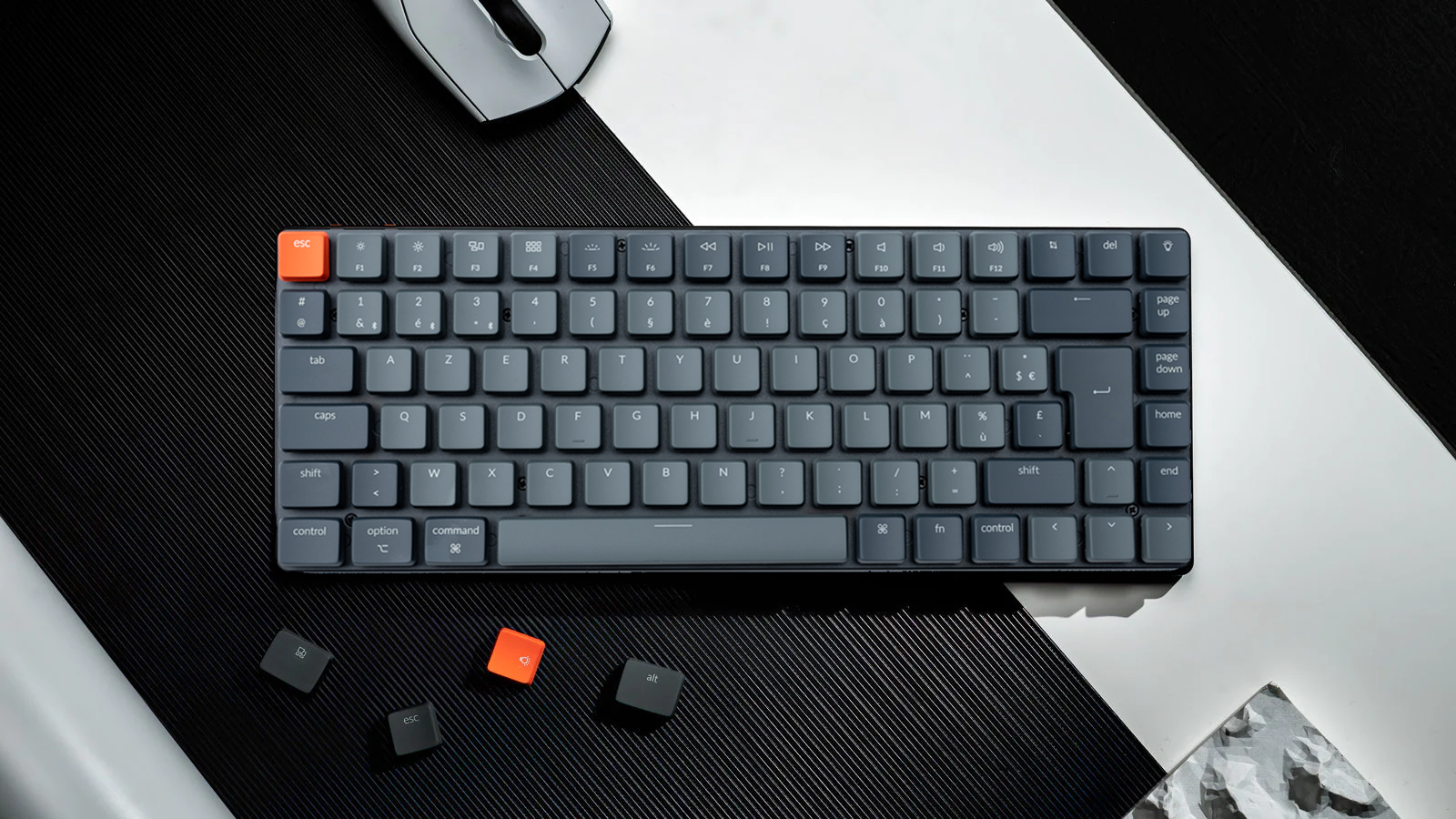 Keychron K3 Ultra-slim Wireless Mechanical Keyboard (German ISO-DE Layout) - Version 2