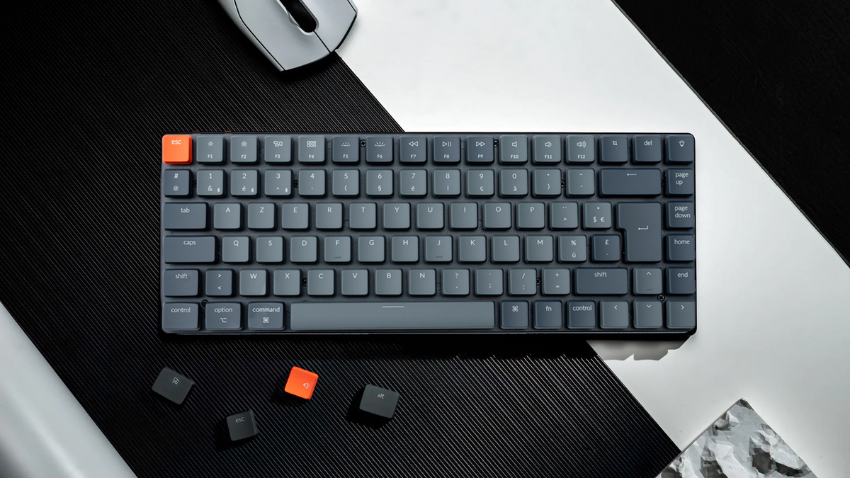 Keychron K3 Ultra-slim Wireless Mechanical Keyboard (German ISO-DE Layout) - Version 2