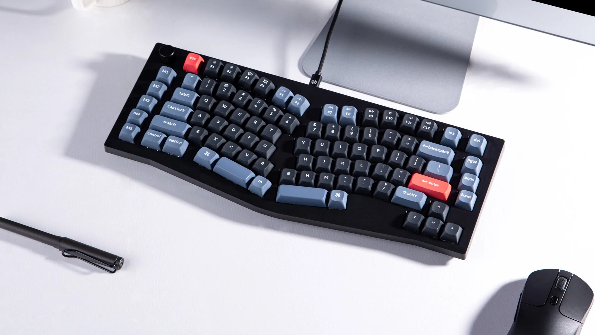 OSA Profile Double-shot PBT Keychron V4 Custom Mechanical Keyboard