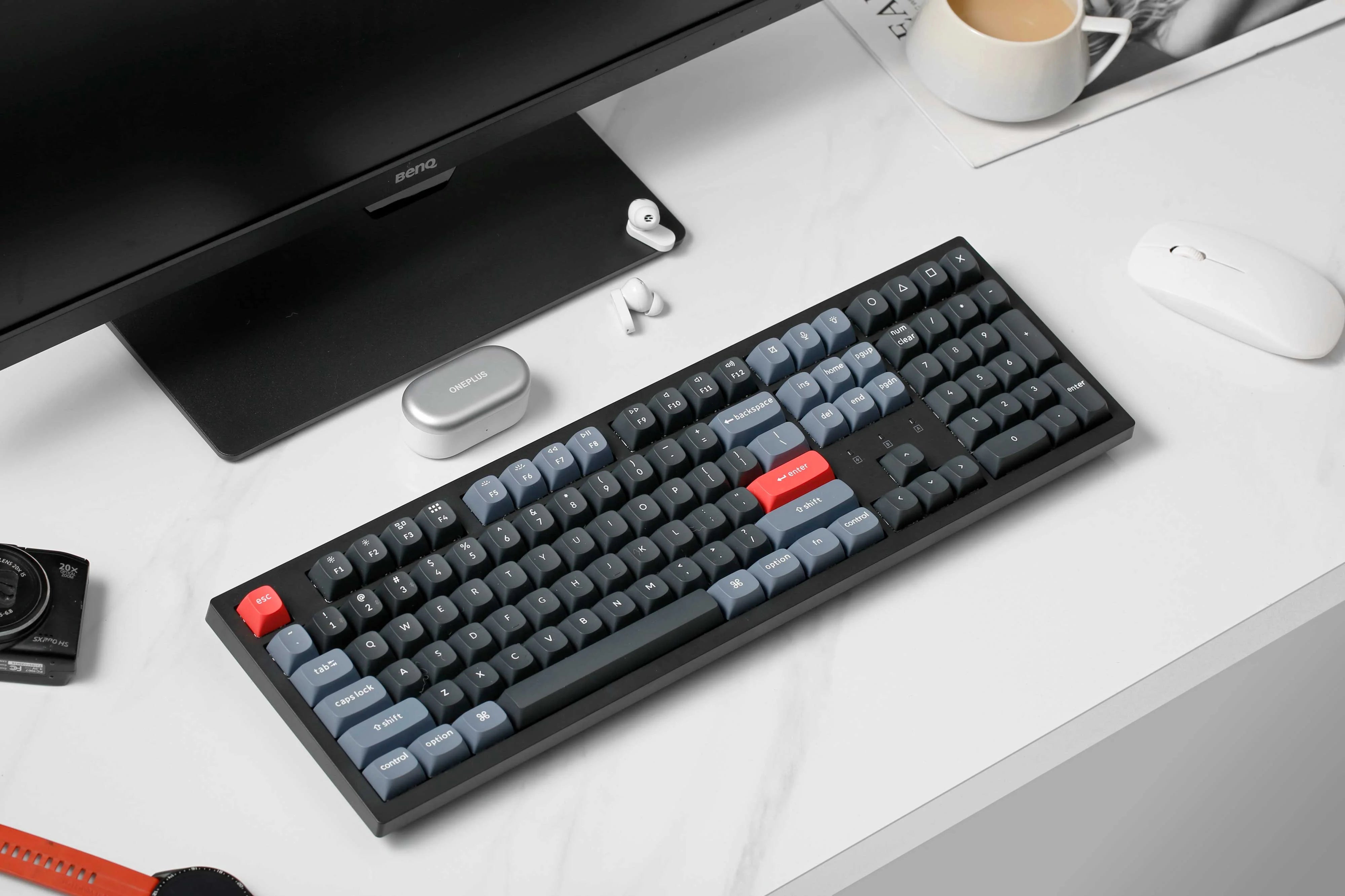 OSA Profile Double-shot PBT Keychron Q5 1800 compact Custom Mechanical Keyboard Keycap