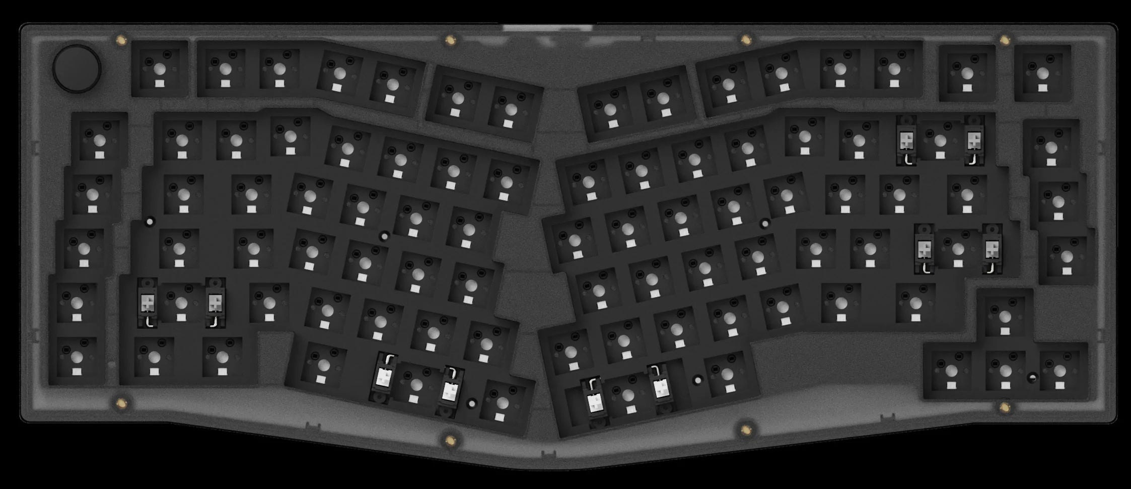 Barebone US layout of Keychron V4 Custom Mechanical Keyboard