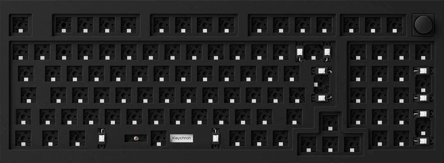 Barebone ANSI Layout Keychron Q8 65% Alice Layout Custom Mechanical Keyboard