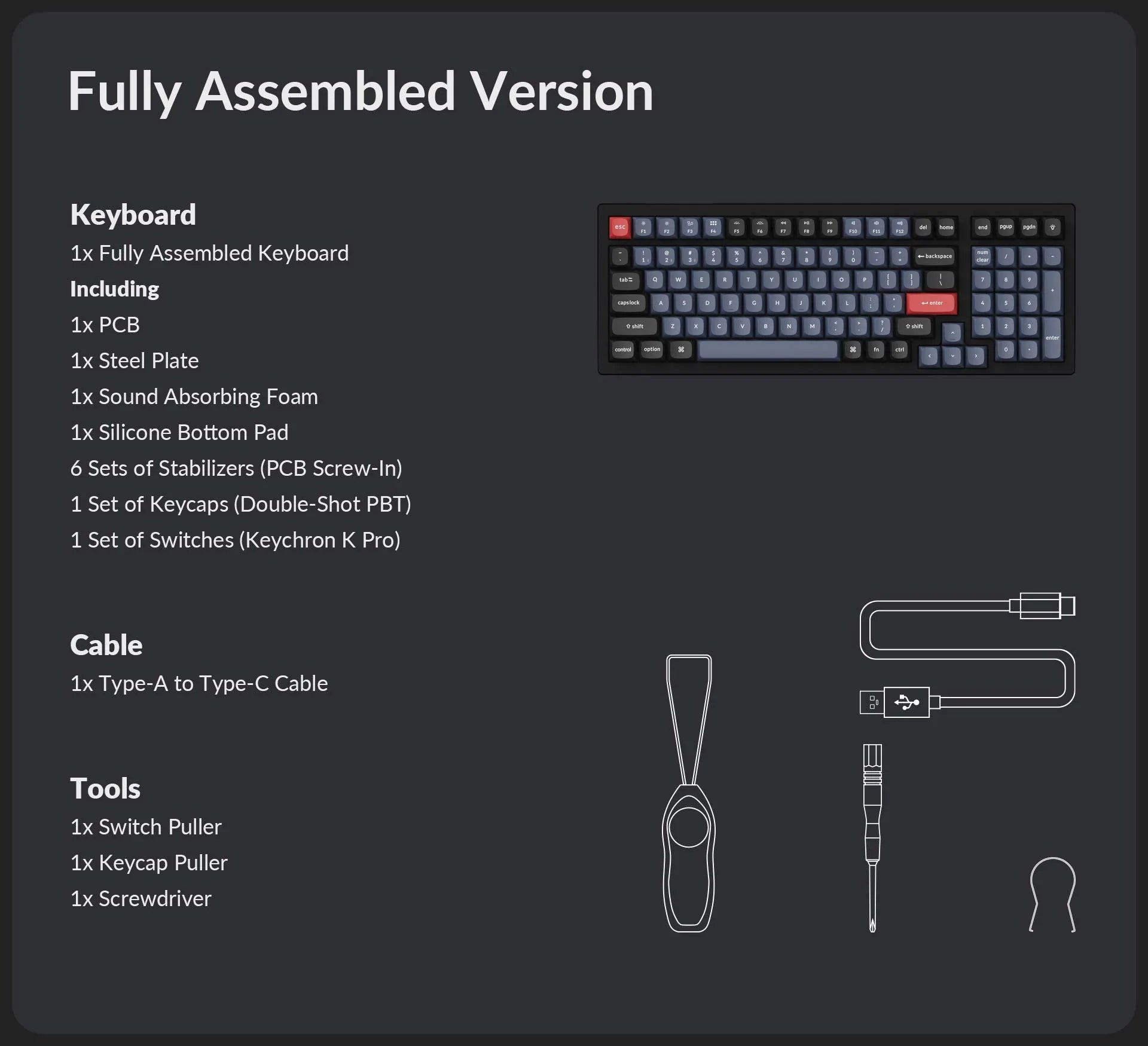 Keychron K8 Pro Custom Mechanical Keyboard