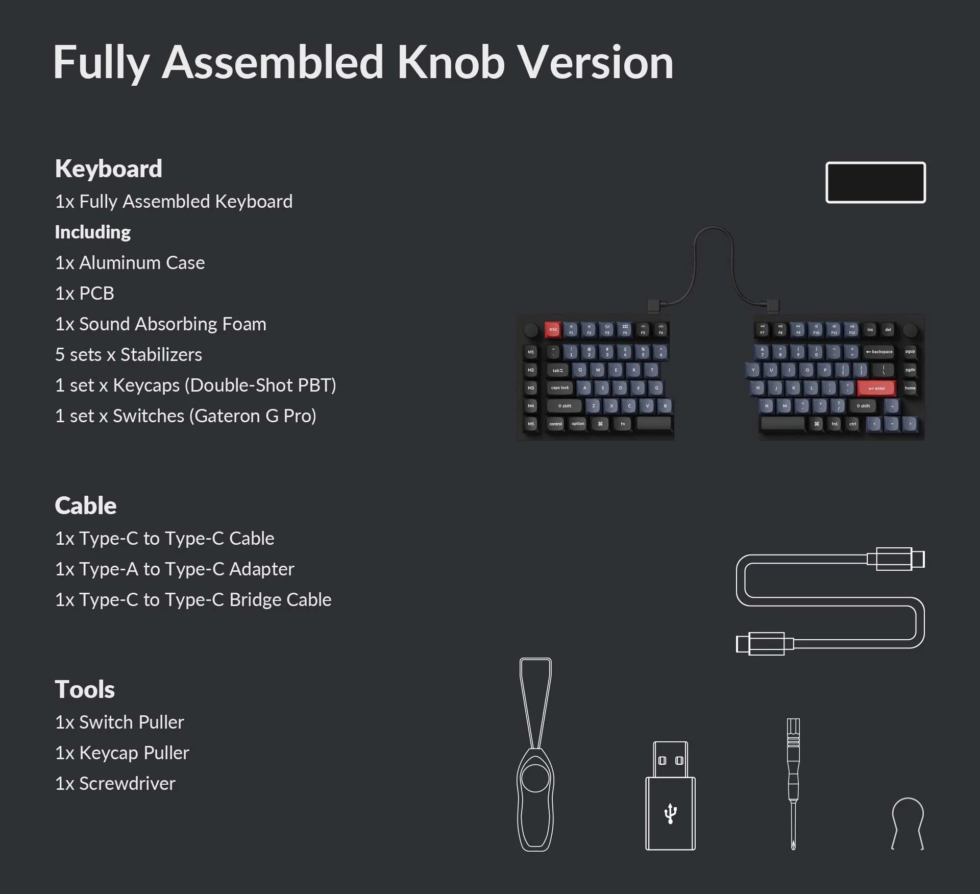 Keychron Q10 75% Alice Layout Custom Mechanical Keyboard