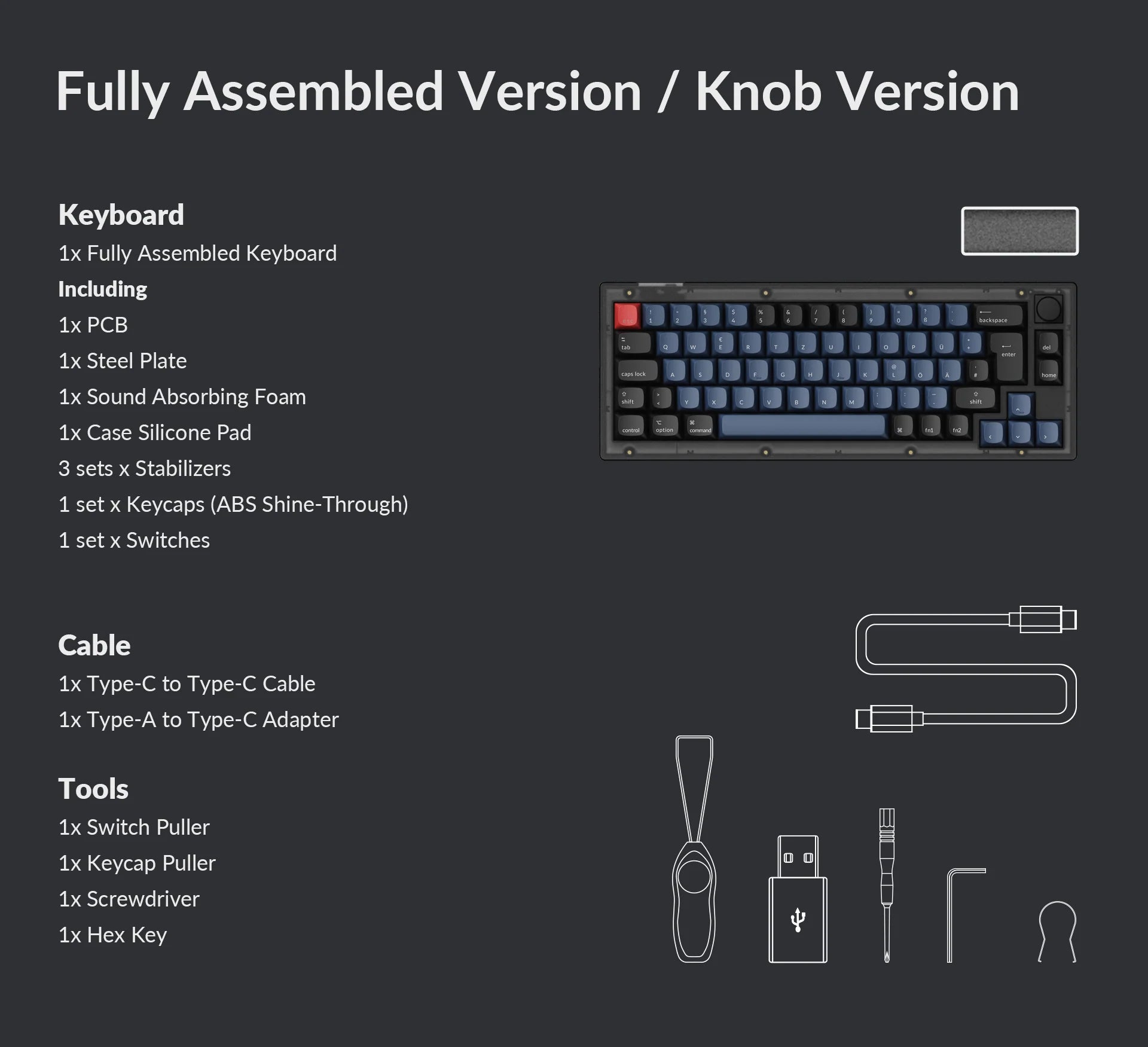 Keychron K8 Pro Custom Mechanical Keyboard