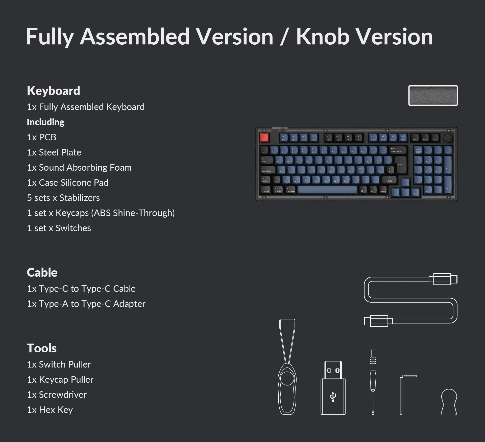 Keychron K8 Pro Custom Mechanical Keyboard