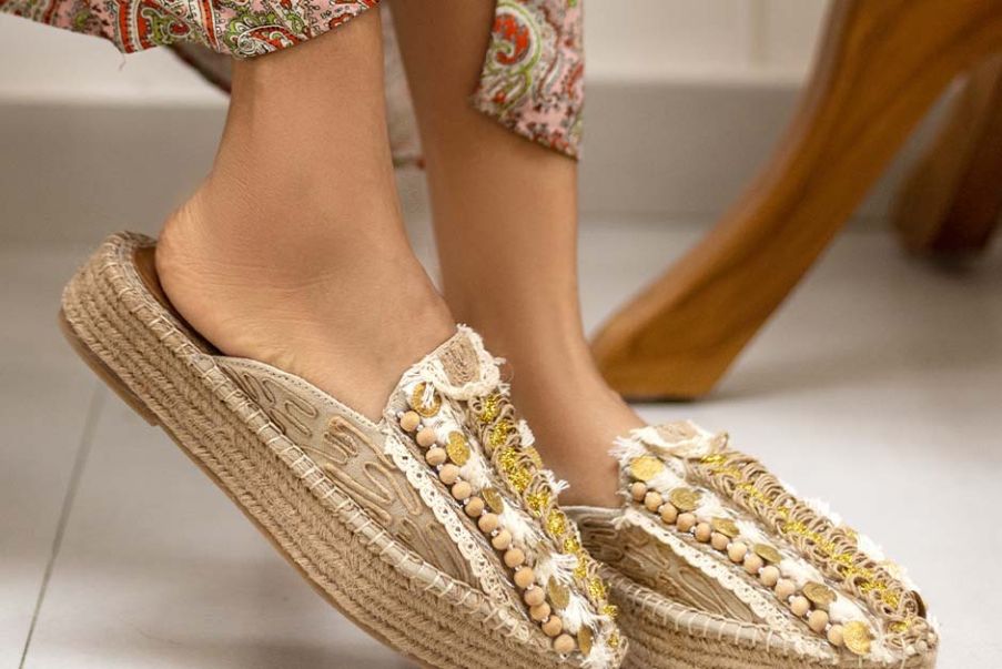 An image of Ibiza Espadrilles Platforms featuring heels for women