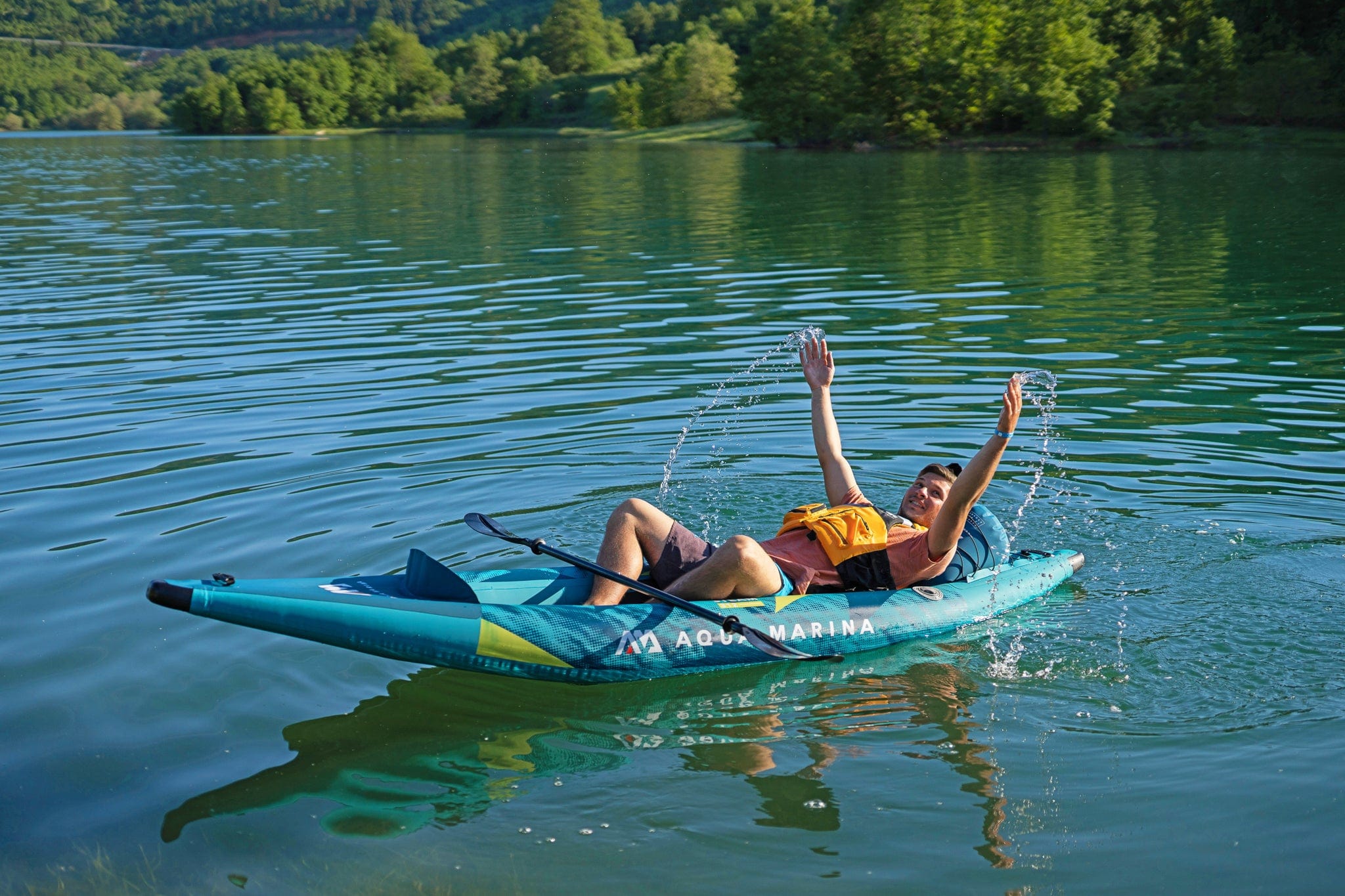Aqua Marina Steam-312 Inflatable Kayak 1-Person (2022)