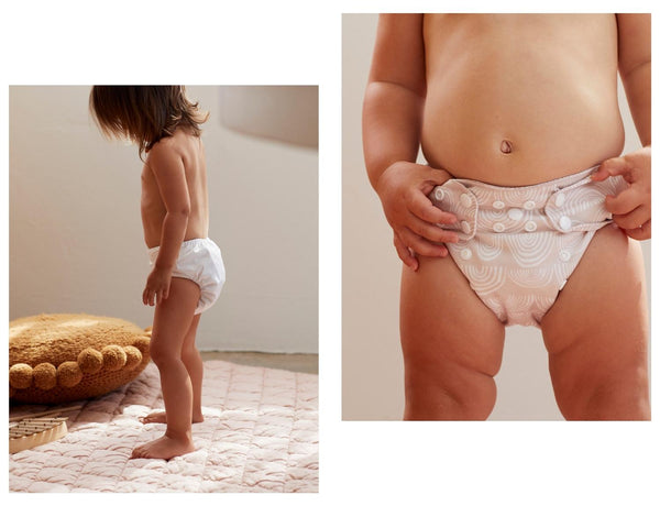 Tips for potty training with cloth nappies