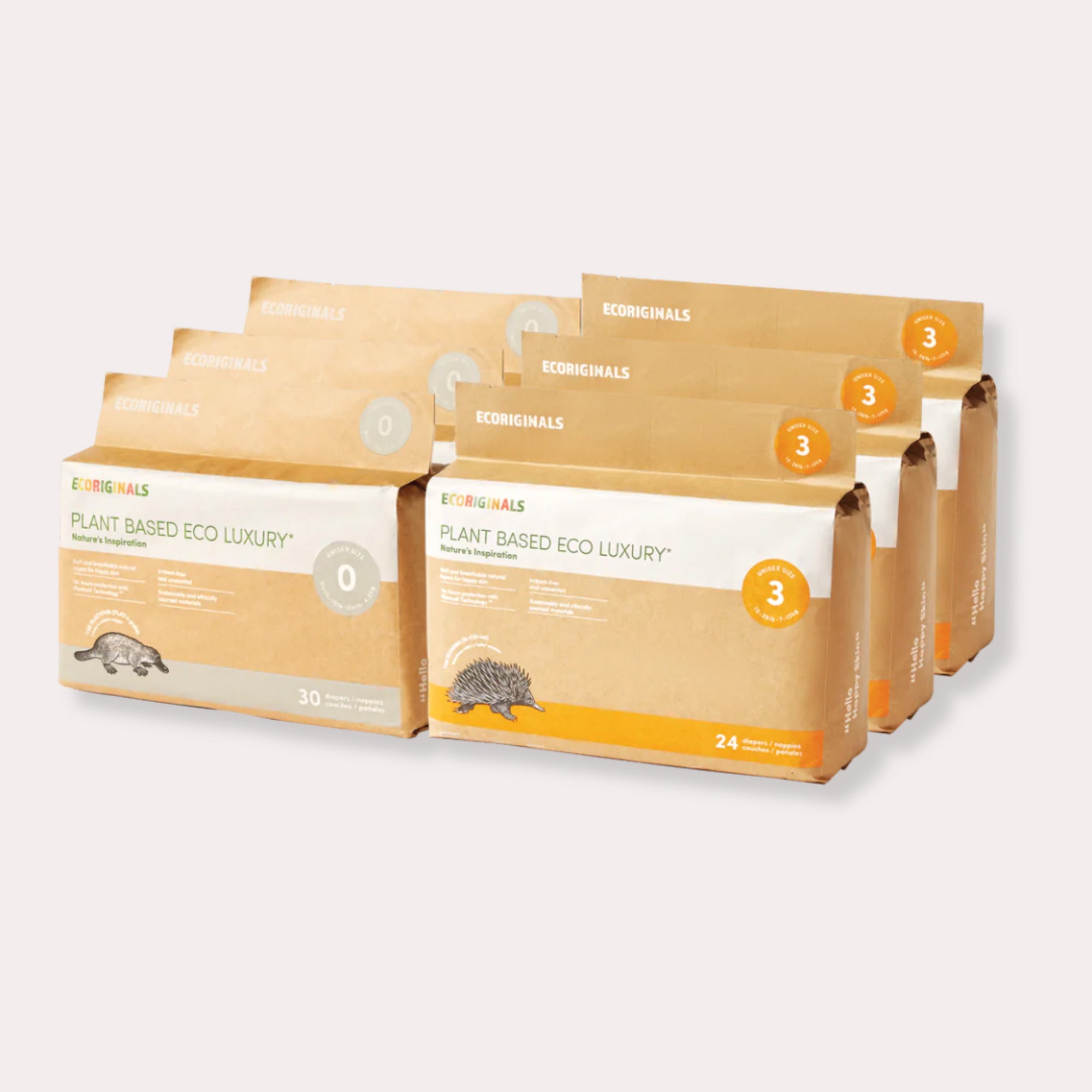 6 Packs of Nappies - EcoNaps Modern Cloth Nappies product image