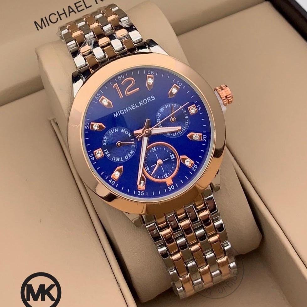 michael kors blue dial