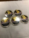 Golden Qty 5 Trump 2020 Make America Great Again Coins with Presidential Seal