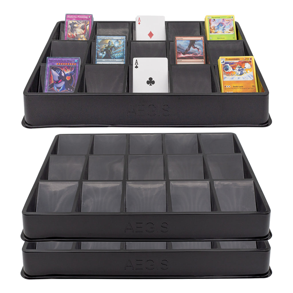 Toy Vault Game Piece Counter Trays (10-Pack); War Game and Board Game  Storage Sorting Organizers, Aegis Collection – Kurated Korner