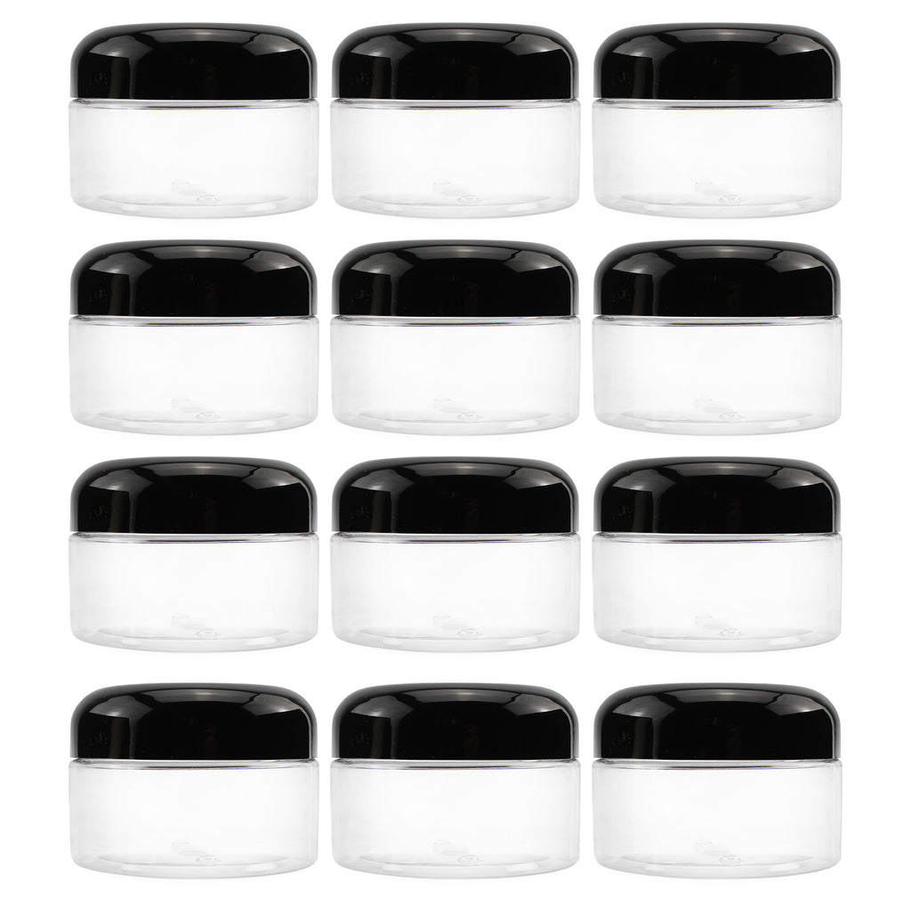 Cornucopia Brands-10oz Glass Salsa Jars with Black Lids 12pk