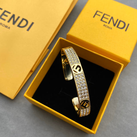 F is fendi bracelet Fendi Gold in Metal  32643801